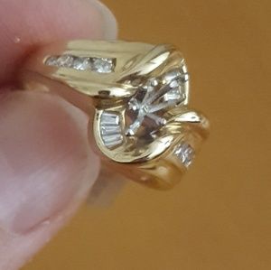 Wedding ring setting